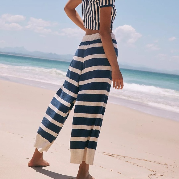 [SOLD] FREE PEOPLE Beach Roberta Sweater Knit Pants Size S - Picture 6 of 8
